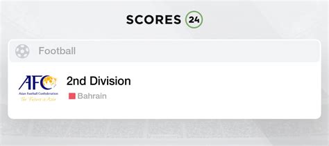 bahrain 2nd division livescore today|Bahrain 2nd Division Live Scores .